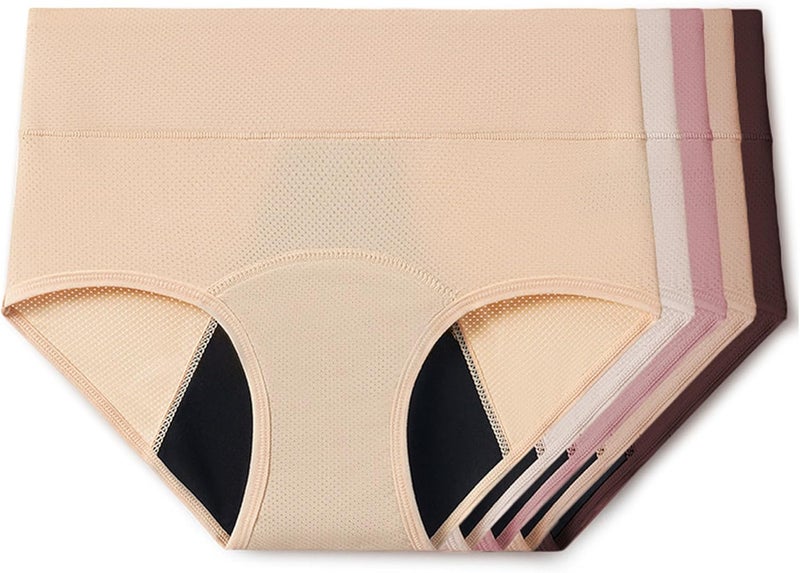 Everdries Washable & Reusable Incontinence Underwear for Women Over 60 - Leakproof, Discreet, Absorbent, Machine-Washable Panties (Comfort Plus, S, Pack of 5) - Image 1